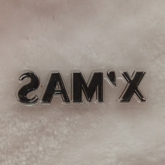 X'MAS Home Design Vinyl Stamp - Picture 2 of 2